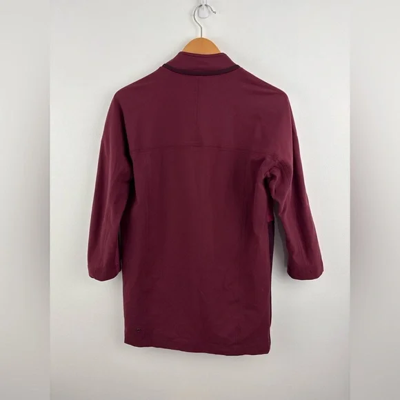 LULULEMON Cocoon Car Coat Berry size XS - Picture 7 of 11